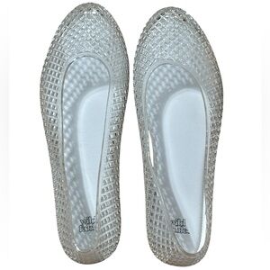 Wild Fable Women's Clear Flats Jellies